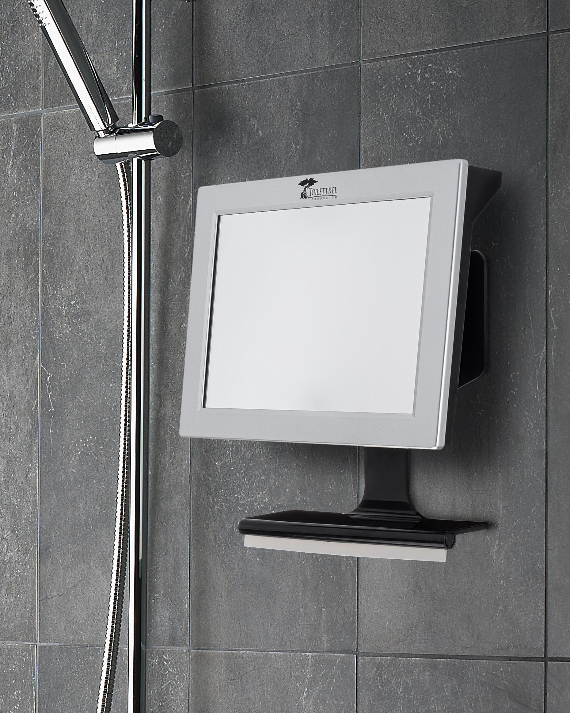 Fogless Shower Mirror with Squeegee ToiletTree Products