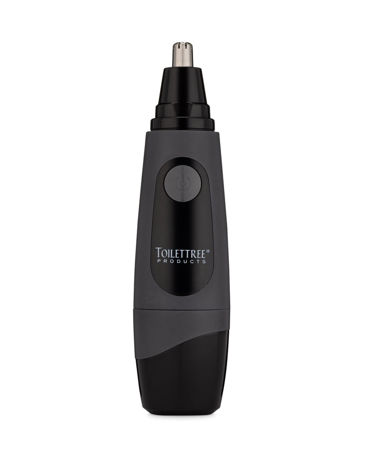 Nose Hair Trimmer with LED Light - Rubber Texture Grip - ToiletTree Products- Trimmer Only