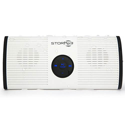 Water Resistant Mp3 Speaker - ToiletTree Products- White